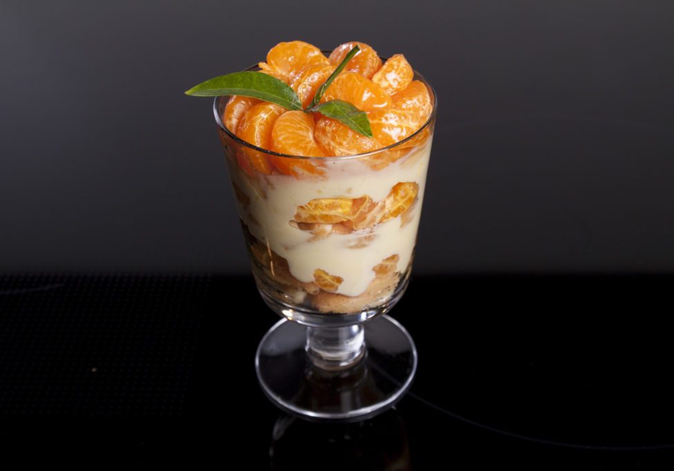 Mandarinen Prosecco Trifle